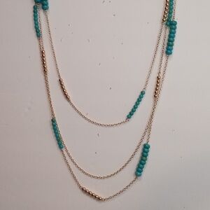 Avon Golden Mustang Long Necklace 2016